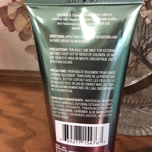 NWT Bath & Body “Pear Lotion” & Perlier “Snowdrop Powder” - Picture 3 of 4